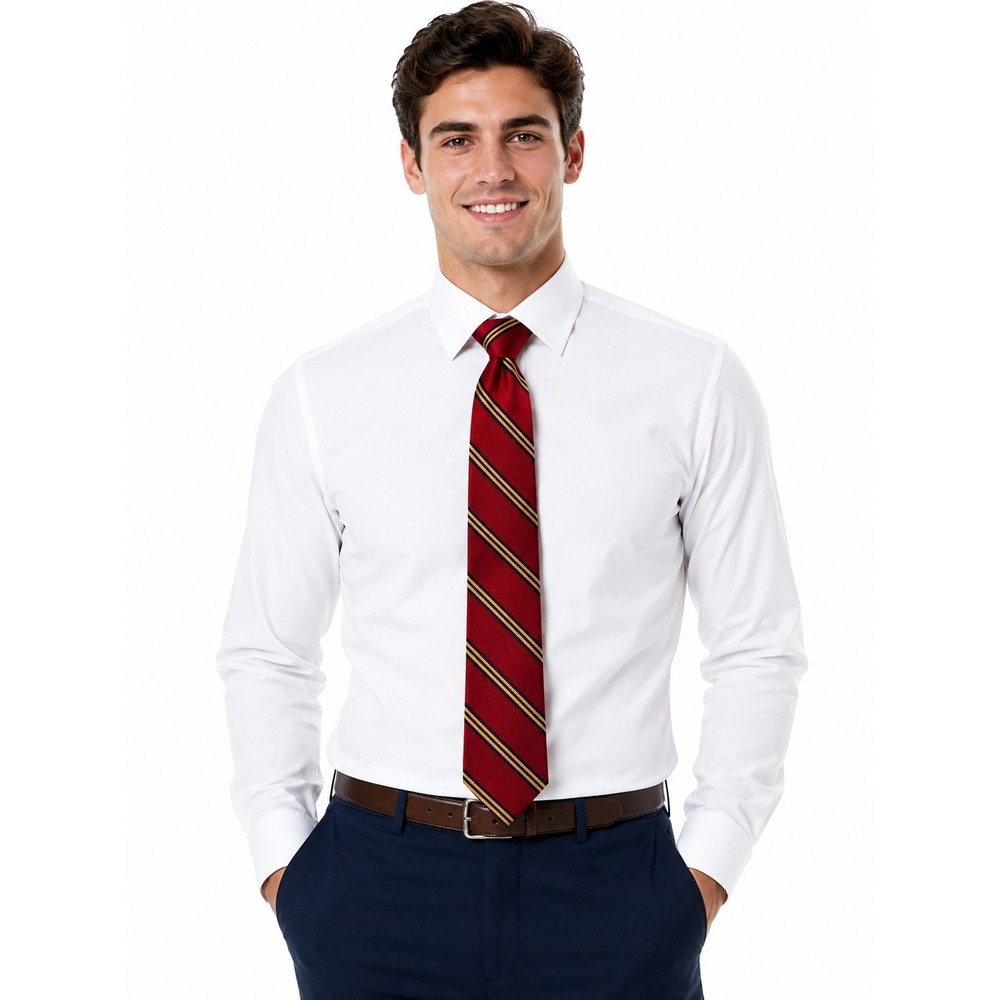 Brooks Brothers Mens Silk Tie Workwear Necktie Formal